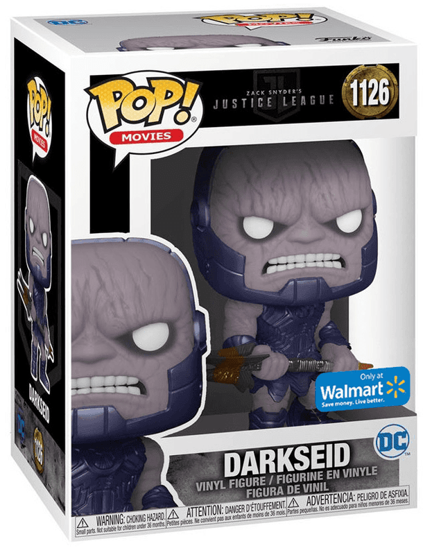 darkseid metallic only at walmart 1126