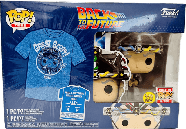 doc with helmet only in pop tee glows the dark