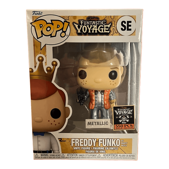 freddy as marty mcfly funtastic voyage metallic