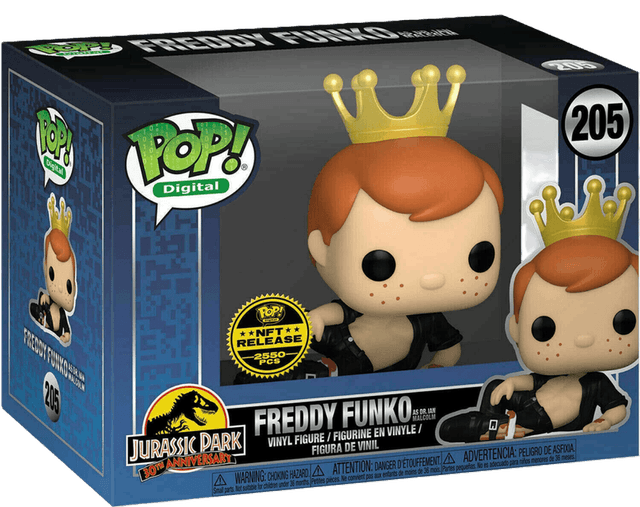 freddy as dr ian malcolm nft release 205