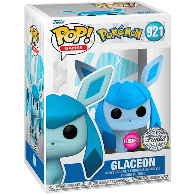 glaceon special edition flocked pink background 921