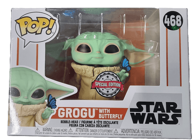 grogu with butterfly special edition 468