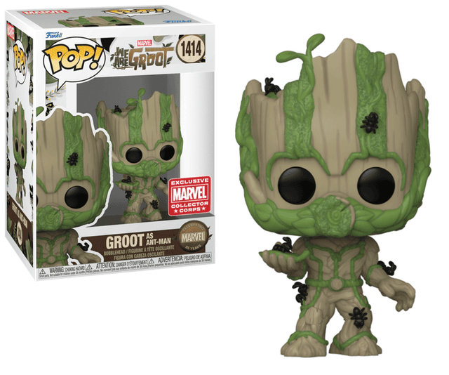 groot as ant man marvel collector corps red 1414