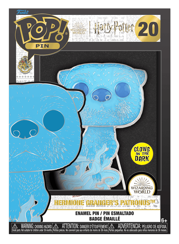 hermione granger`s patronus glows in the dark 20