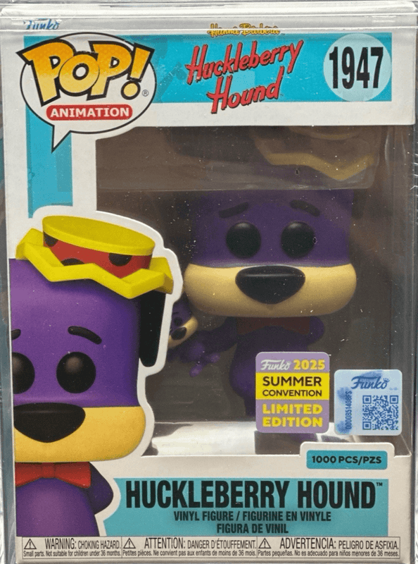 huckleberry hound purple summer convention qr code 1947