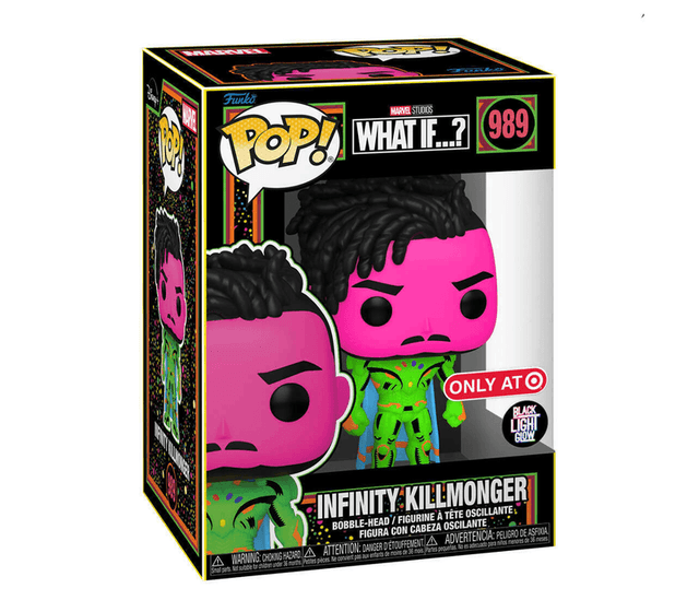 infinity killmonger blacklight only at 989