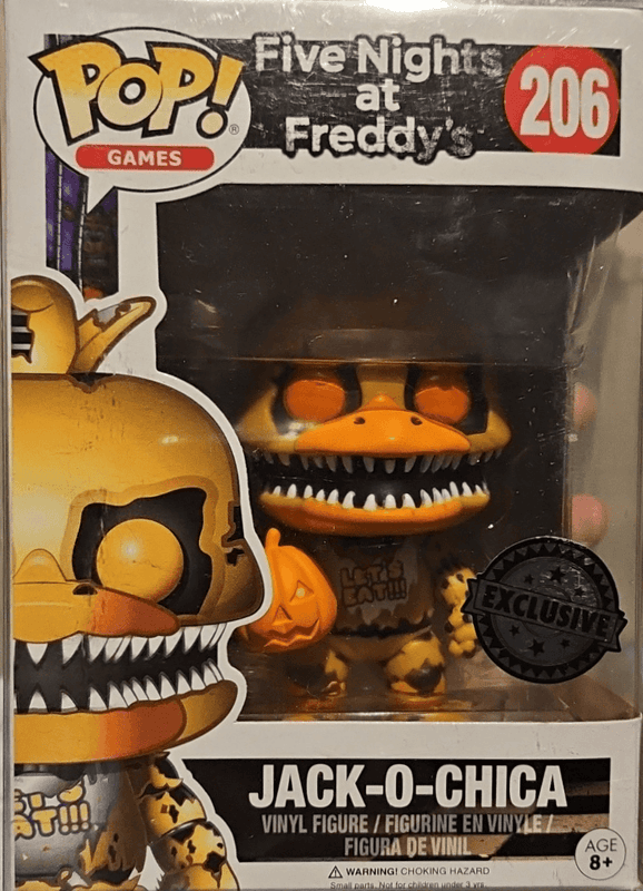 jack o chica exclusive silver background 206
