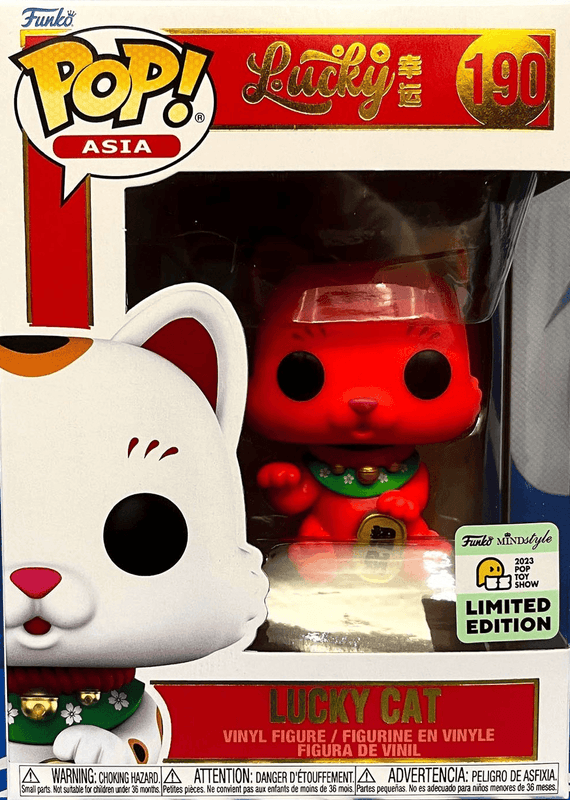 lucky cat pop toy show 190