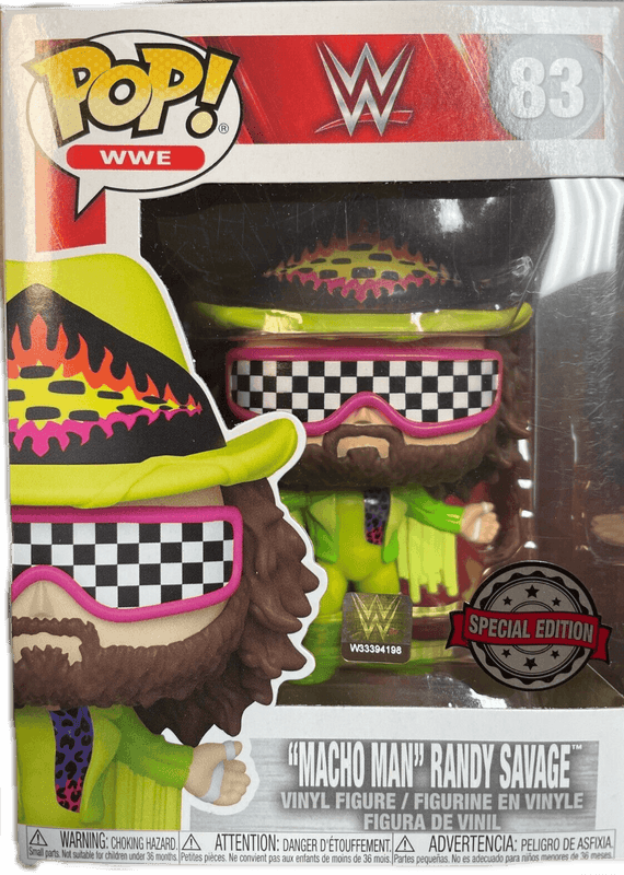 macho man randy savage special edition wwe 83