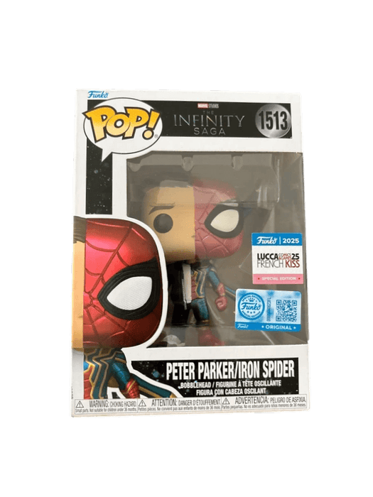 peter parker iron spider original blue lucca french kiss 1513
