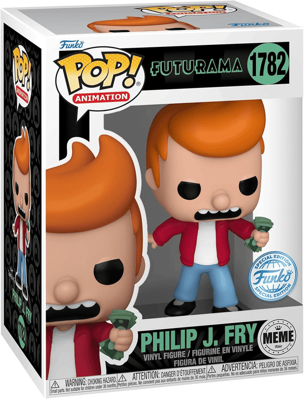 philip j fry special edition meme white background 1782