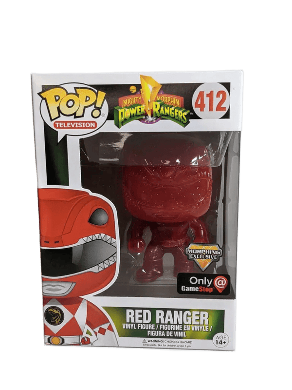 red ranger only gamestop morphing 412
