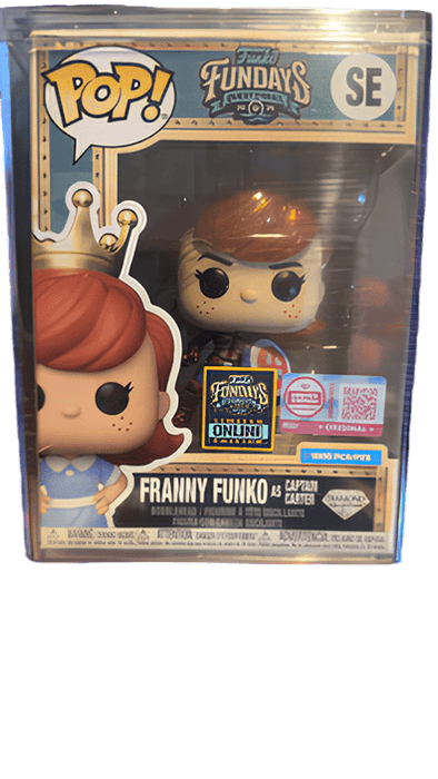 Franny Funko as Captain Carter #SE Funko Pop from Funko Fundays