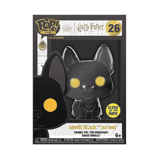 sirius black as dog glows in the dark 26