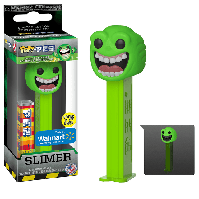 slimer only at walmart glows in the dark