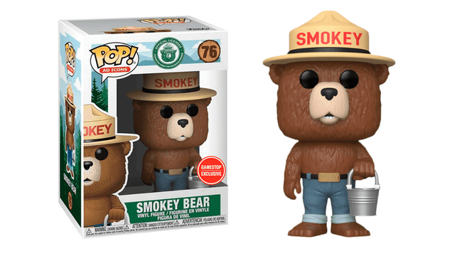 smokey bear gamestop exclusive 76