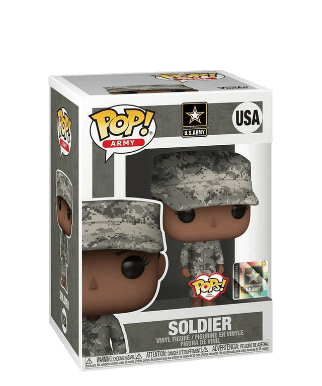 soldier female african american usa