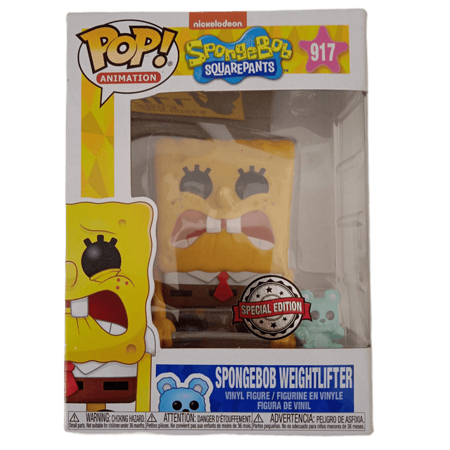 spongebob weightlifter special edition 917