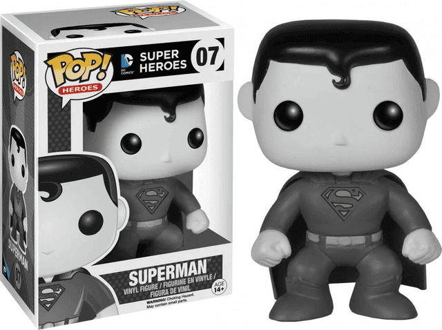 superman black white 07