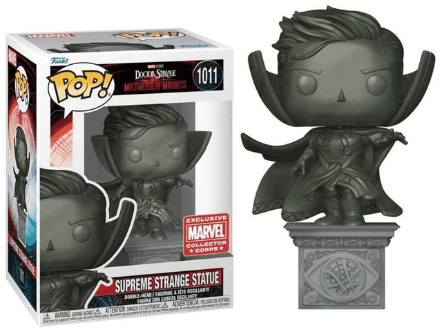 supreme strange statue marvel collector corps red 1011