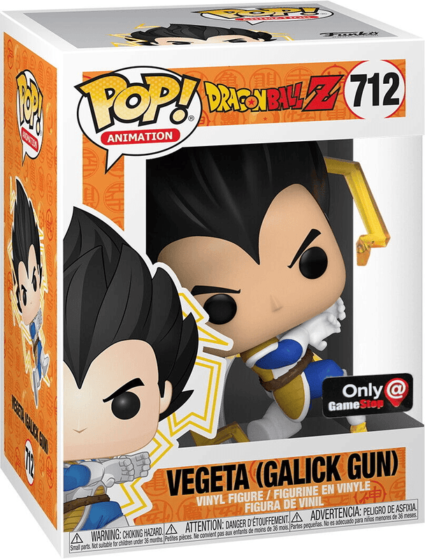 vegeta galick gun only gamestop 712