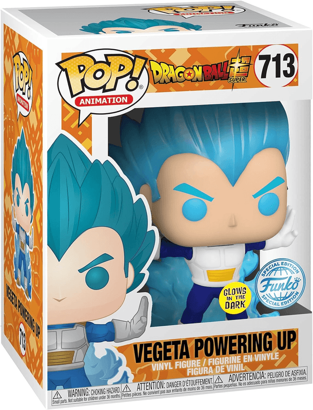 vegeta powering up special edition glows in the dark 713