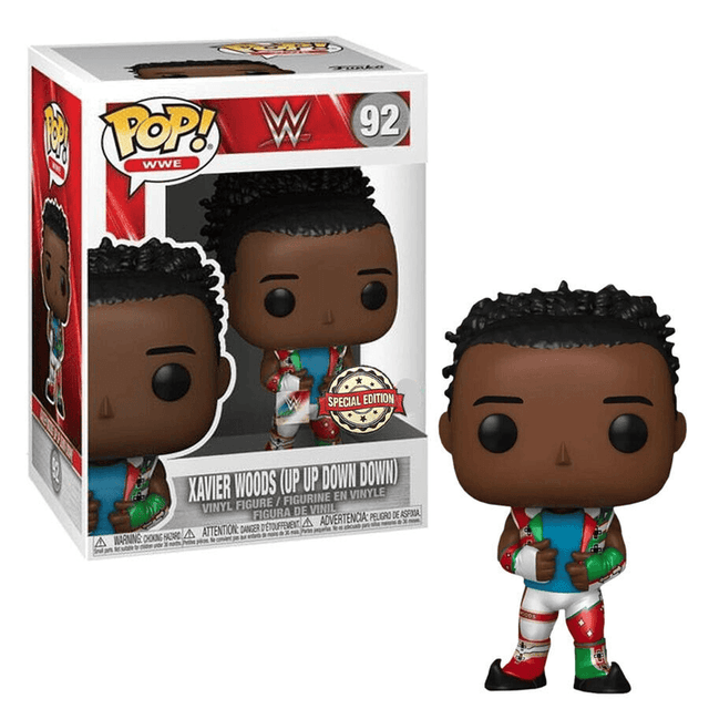 xavier woods up down metallic special edition wwe 92