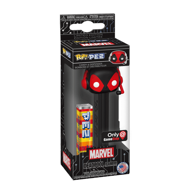 deadpool gamer black only gamestop