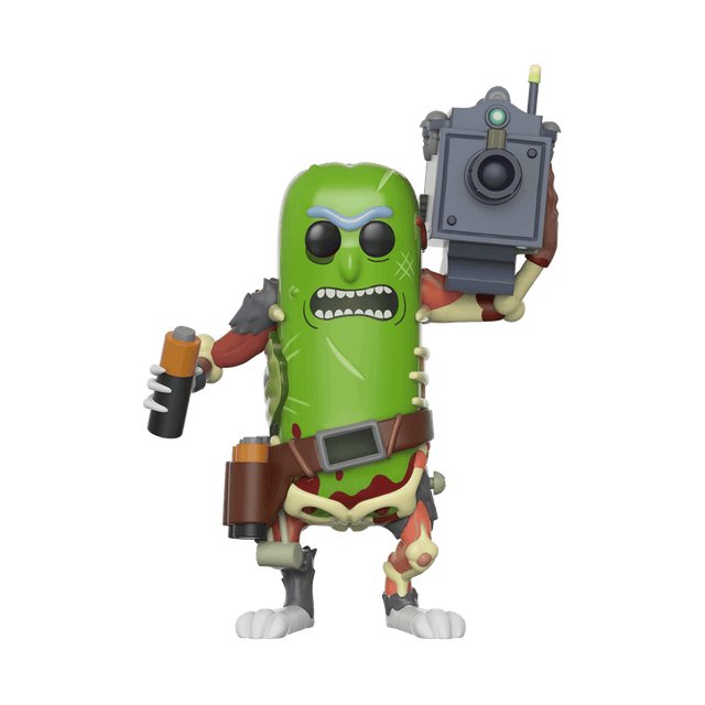 pickle rick with laser 332