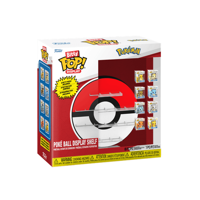 Poké Ball Display Shelf Funko Pop from Pokémon