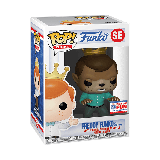 freddy as wolfman box of fun