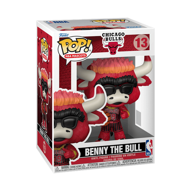 Benny the Bull #13 Funko Pop from Chicago Bulls