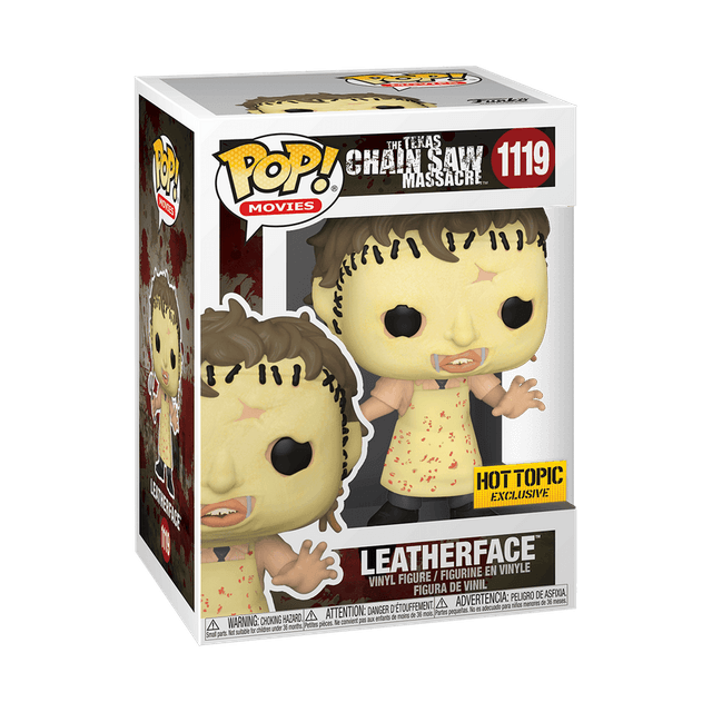 leatherface hot topic yellow background 1119
