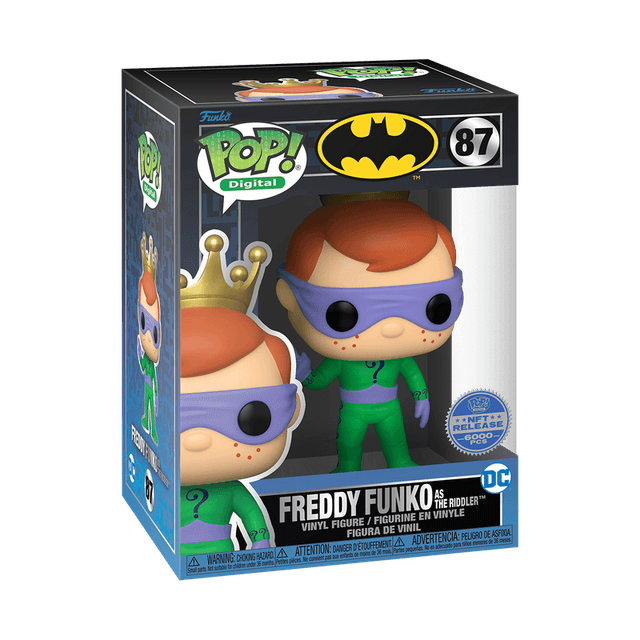 freddy as the riddler nft release 87