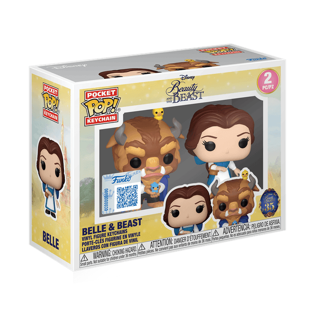 Belle & Beast #2 PC/PZ Funko Pop from Disney