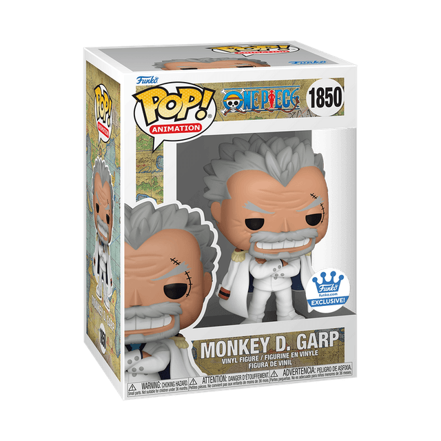 monkey d garp exclusive white background 1850