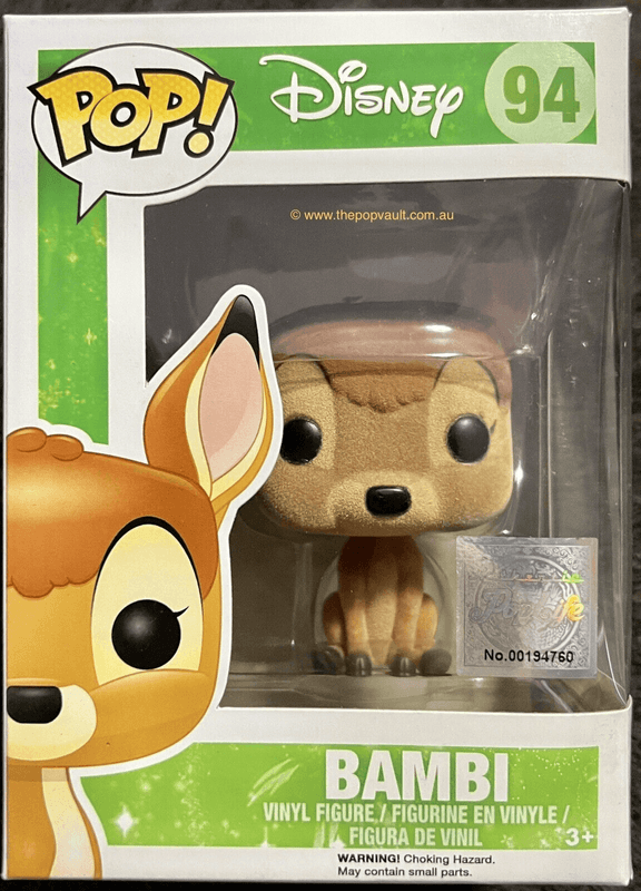 bambi flocked poplife holo 94