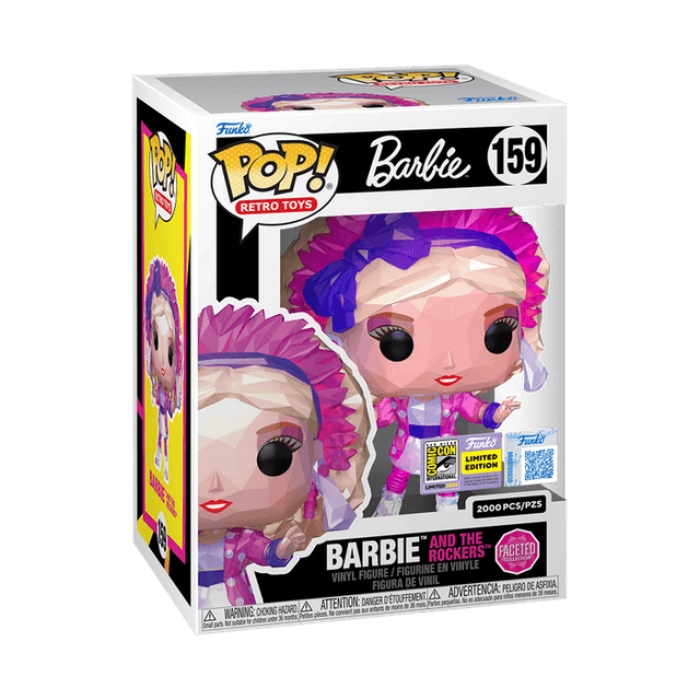 barbie and the rocker san diego comic con qr code faceted 159