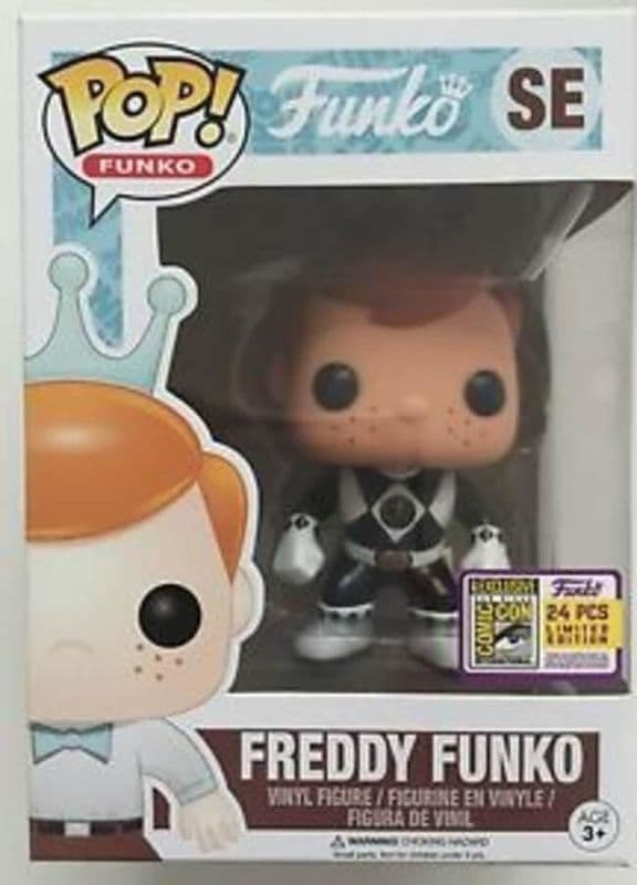 freddy black ranger san diego comic con