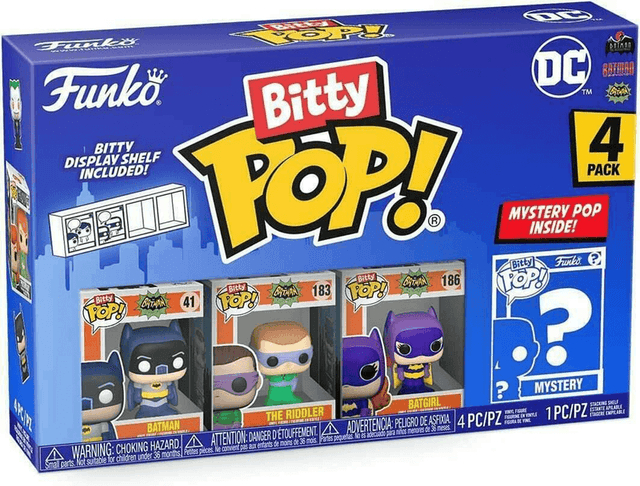 dc comics 4 pack