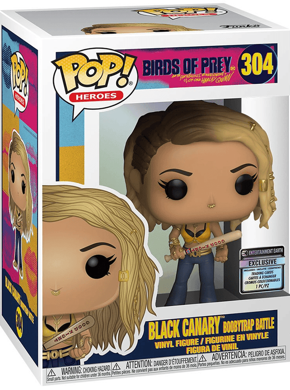 black canary boobytrap battle entertainment earth collectible card 304