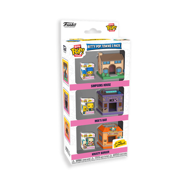 The Simpsons 3-Pack Funko Pop from The Simpsons