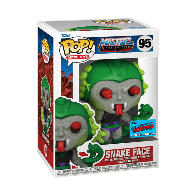Snake Face #95 Funko Pop from Masters of the Universe
