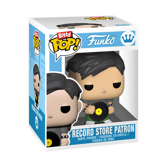 record store patron