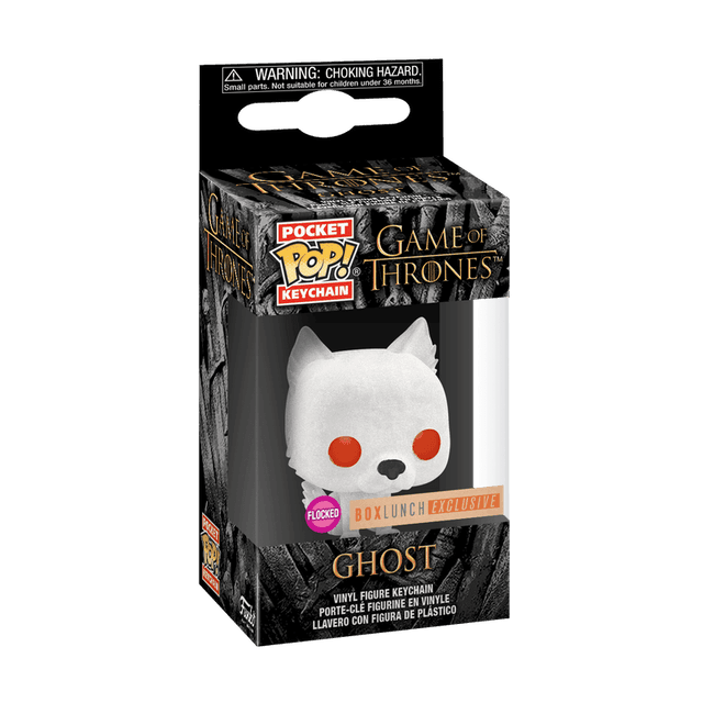 ghost boxlunch flocked pink background