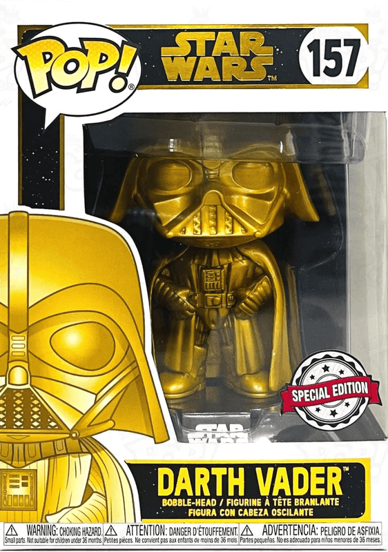 darth vader gold special edition 157