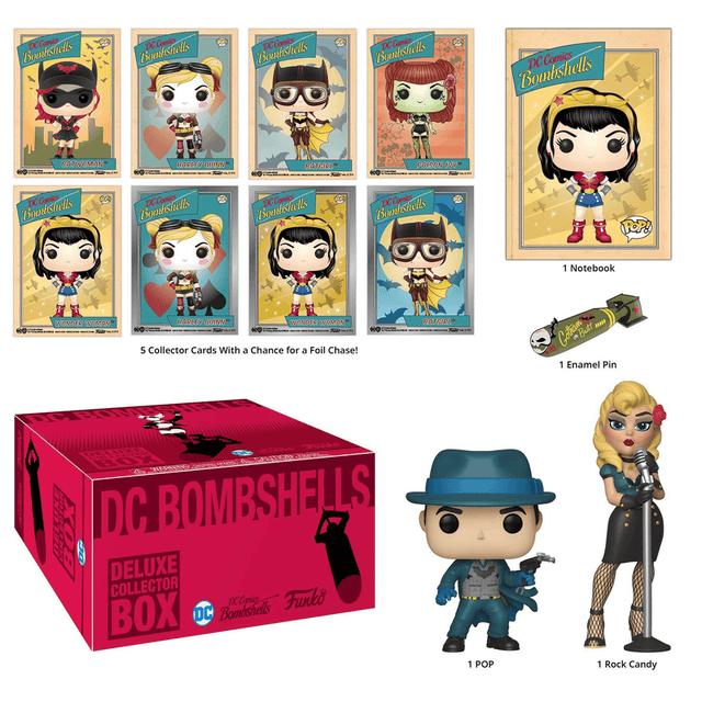 dc bombshells box deluxe