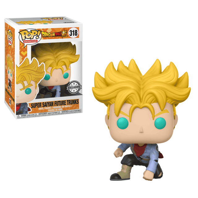 super saiyan future trunks exclusive silver background 318