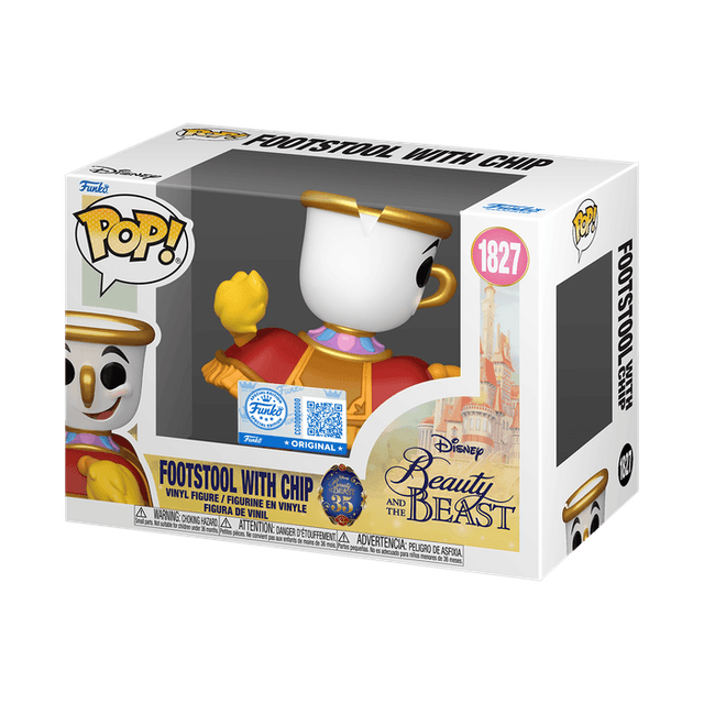 Footstool with Chip #1827 Funko Pop from Beauty and the Beast