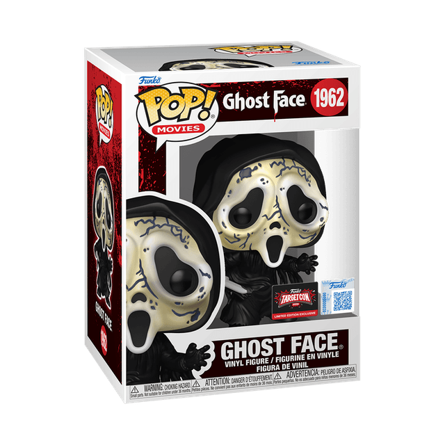 ghost face target con qr code 1962